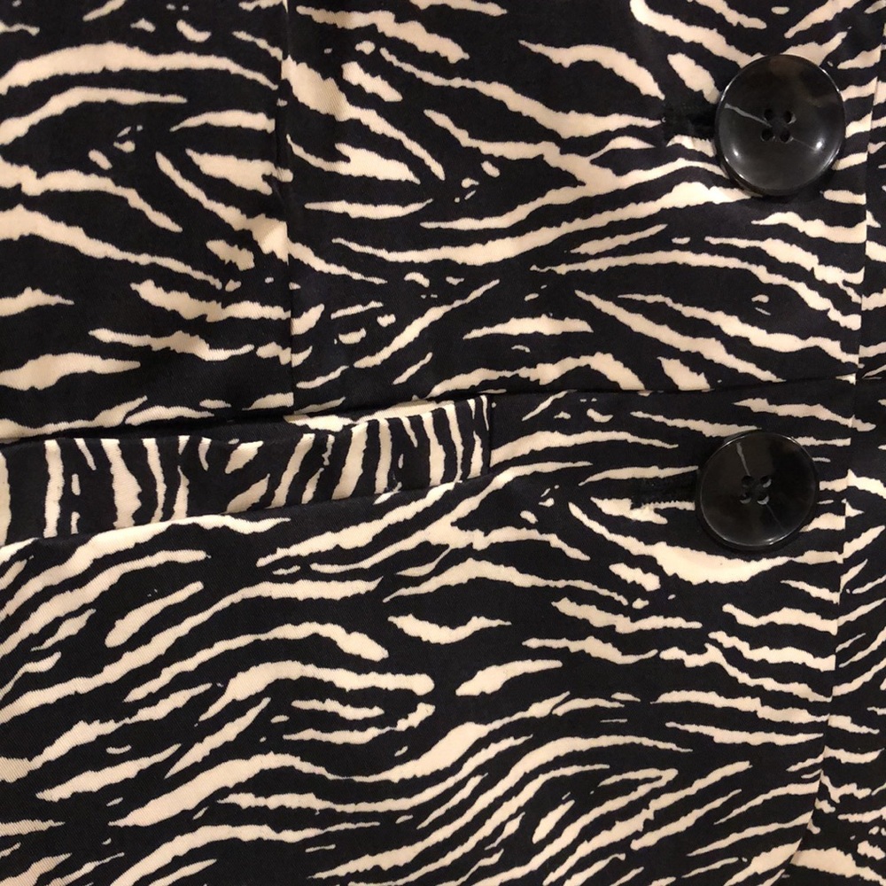 Sandro Studio Animal Print Blazer View 5
